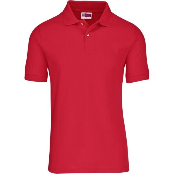 Mens Boston Golf Shirt – Red