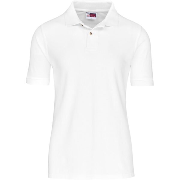 Mens Boston Golf Shirt – White