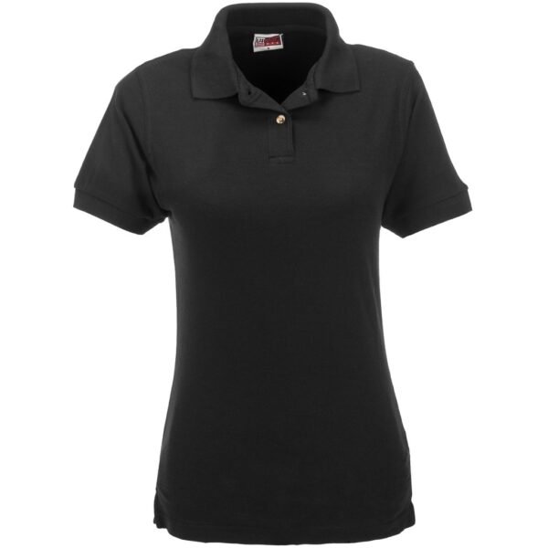 Ladies Boston Golf Shirt – Black