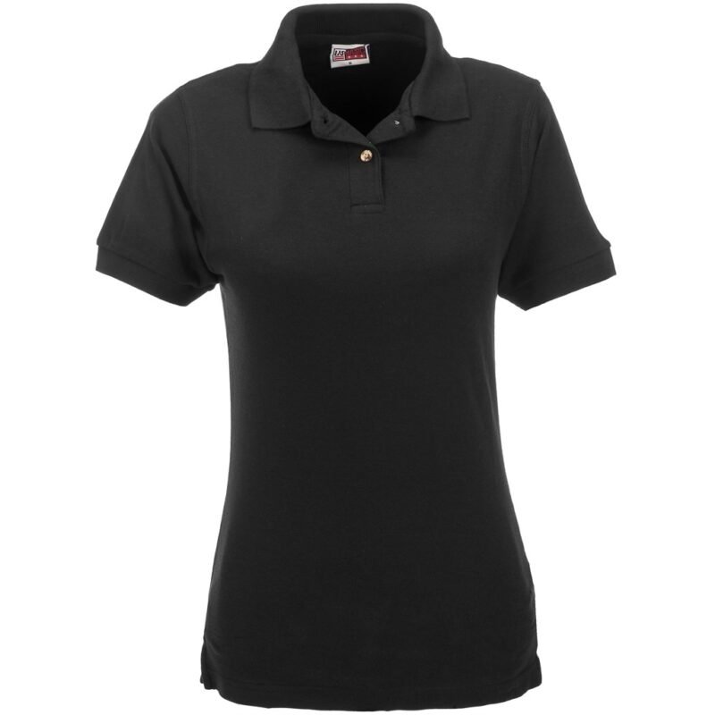 Ladies Boston Golf Shirt – Black