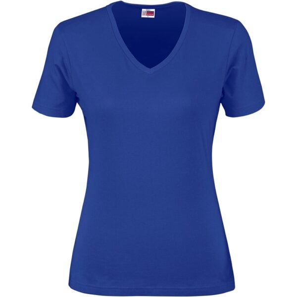 Ladies Super Club 165 V-Neck T-Shirt – Royal Blue