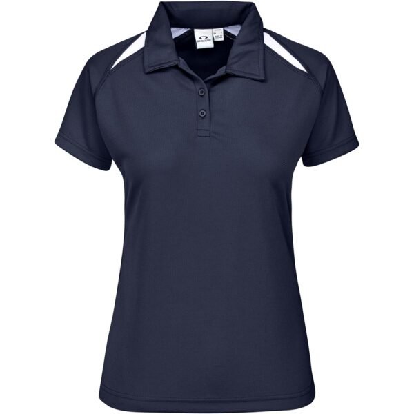 Ladies Splice Golf Shirt – Navy