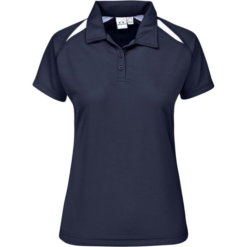 Ladies Splice Golf Shirt – Navy