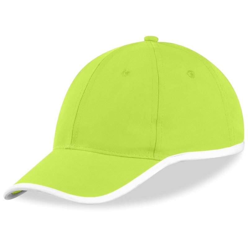 New Jersey Cap – 6 Panel – Lime