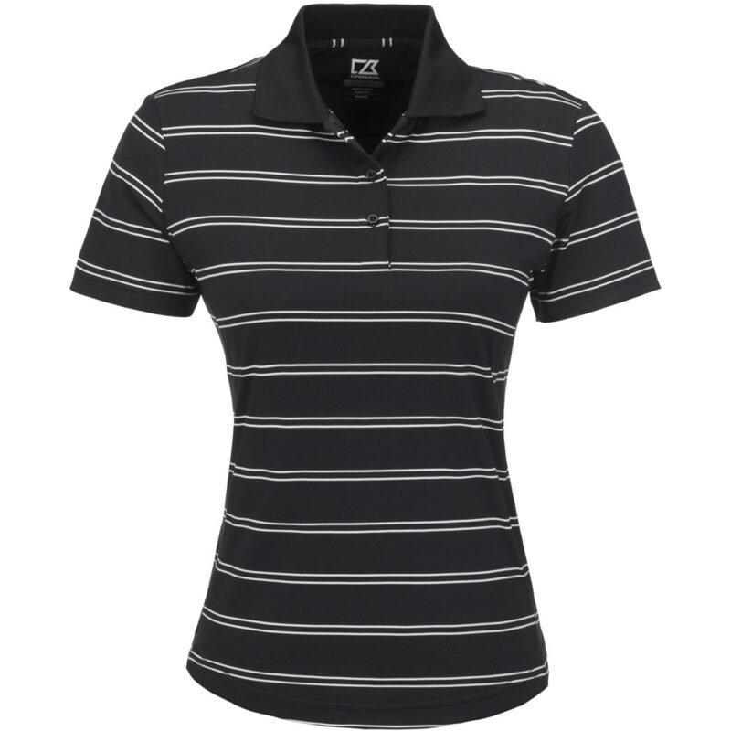 Ladies Hawthorne Golf Shirt – Black