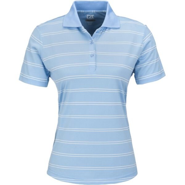 Ladies Hawthorne Golf Shirt – Light Blue