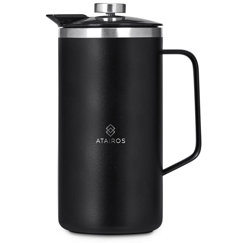 Alex Varga Rostov Stainless Steel Vacuum Coffee Plunger – 950ml
