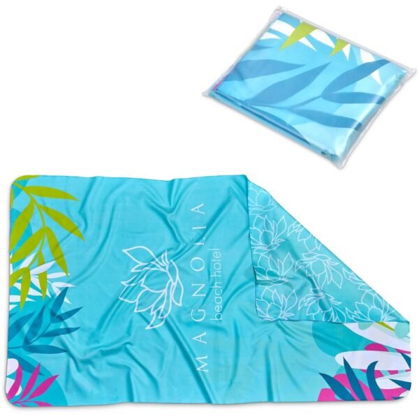Pre-Printed Sample Hoppla Hula Beach Towel – Double-Sided Branding