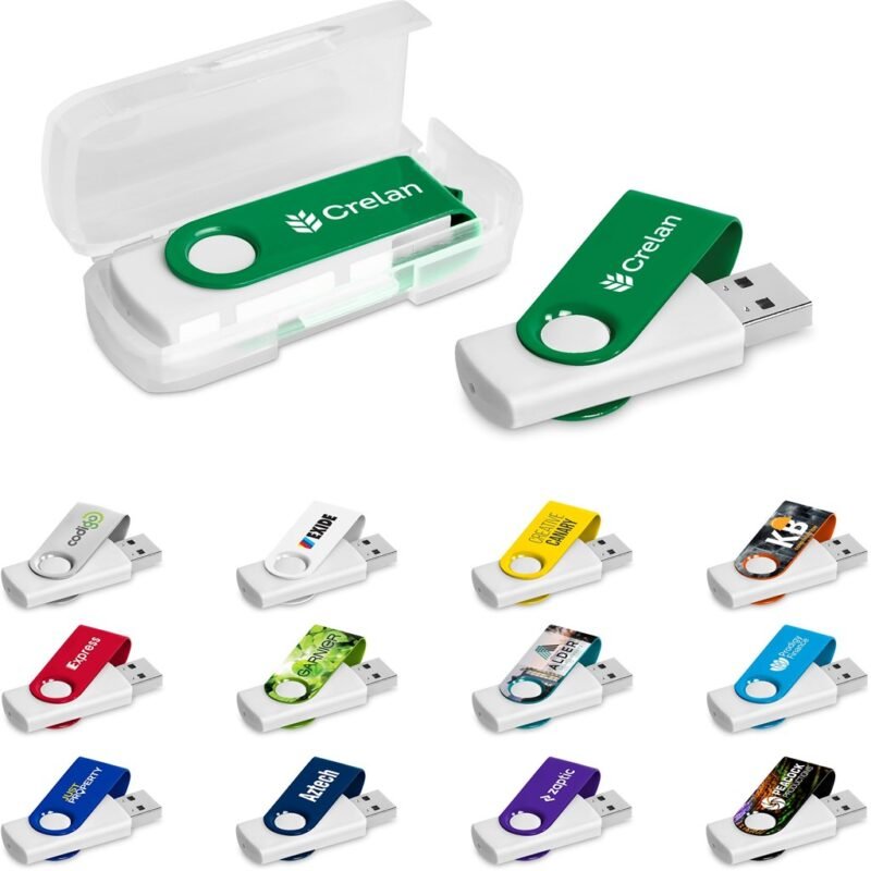 Altitude Axis Gyro White Flash Drive – 8GB