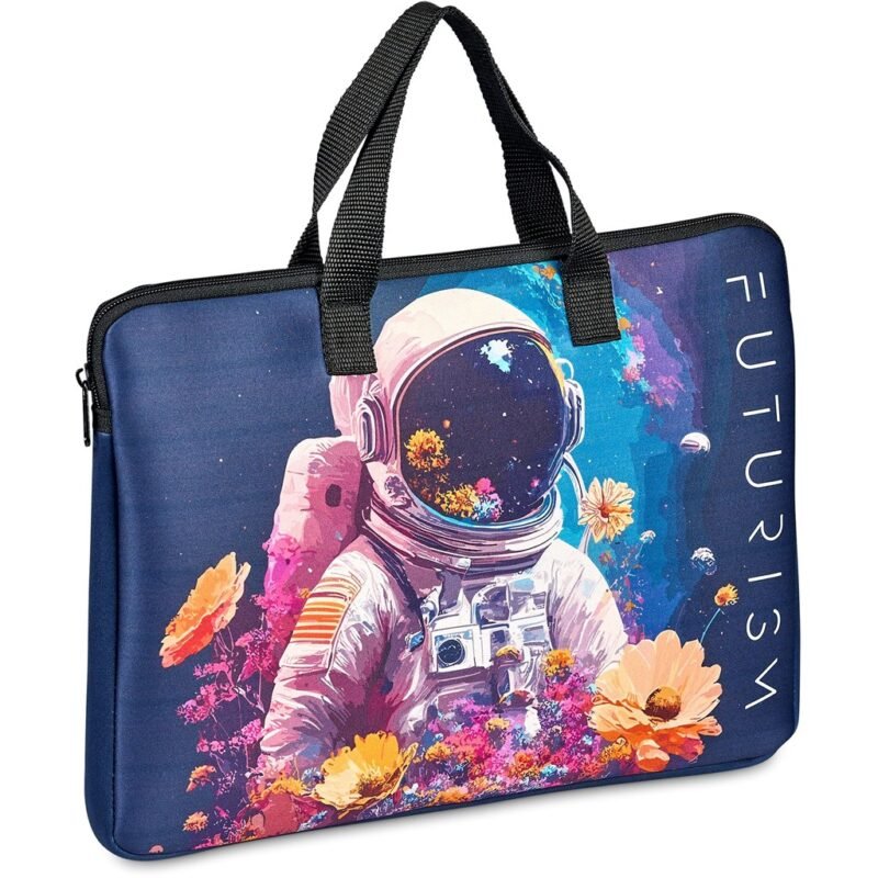 Pre-Printed Sample Hoppla Plett Neoprene Laptop Sleeve with Handles – 13-14 inch