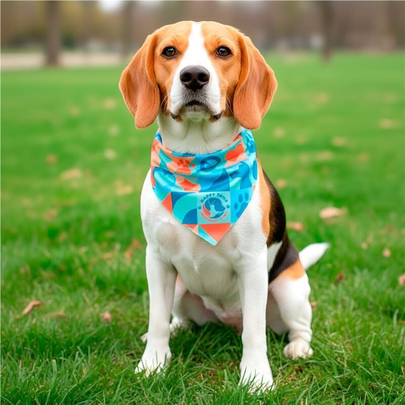 Hoppla Tyson Small Polyester Dog Bandana