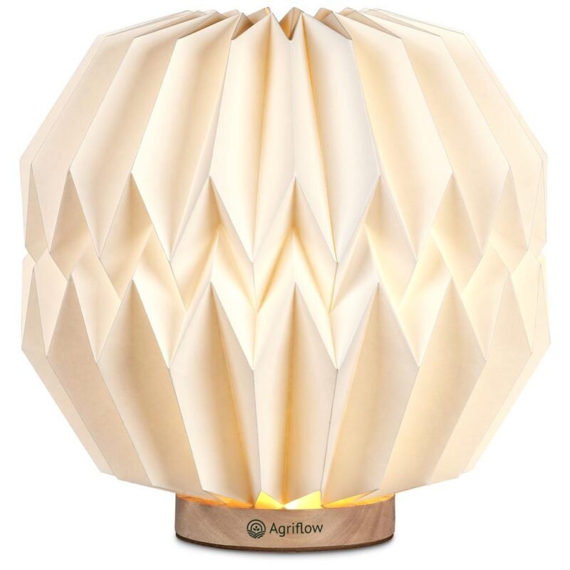 Okiyo Kosuke Wood & Paper LED Lamp