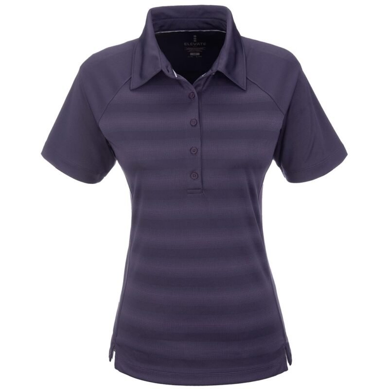 Ladies Shimmer Golf Shirt – Purple
