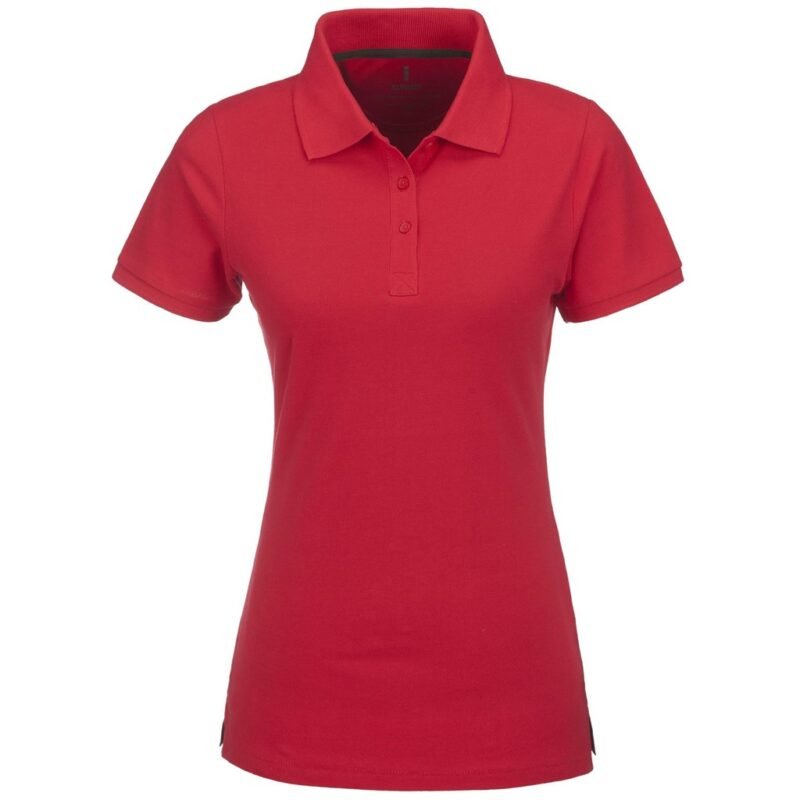 Ladies Calgary Golf Shirt – Red