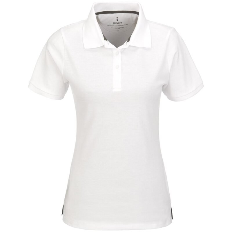 Ladies Calgary Golf Shirt – White