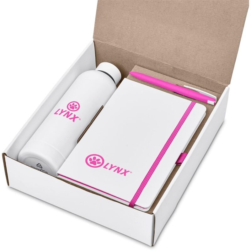Clark White Gift Set – Pink