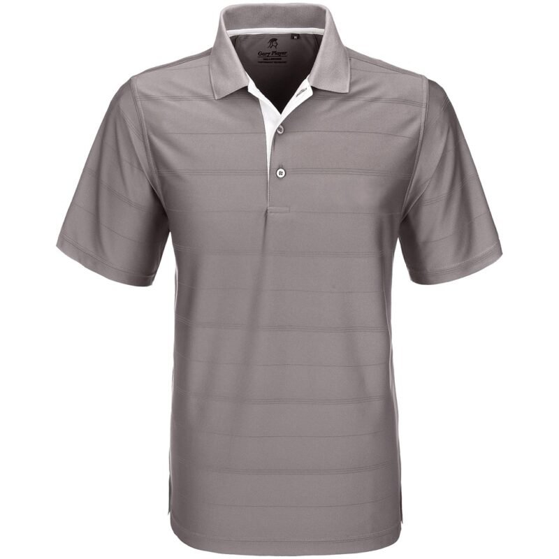Mens Admiral Golf Shirt – Grey