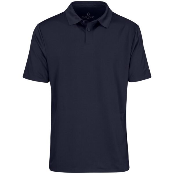 Mens Alex Varga Questana Seamless Golf Shirt – Navy