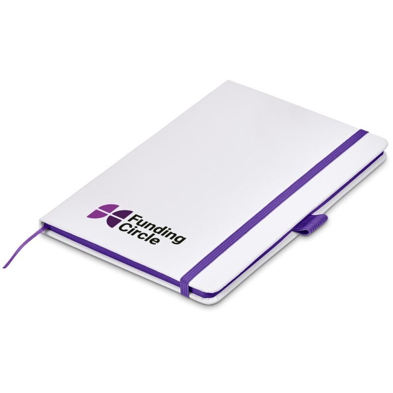 Altitude Tundra A5 Hard Cover Notebook – Purple