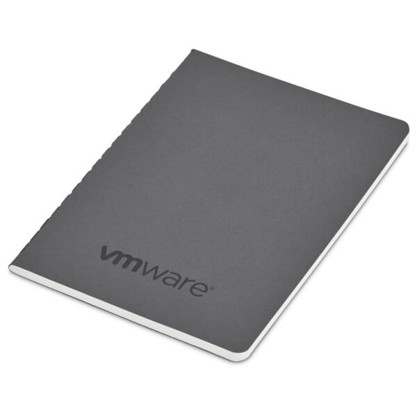 Okiyo Emika FSC Certified Paper A6 Soft Cover Notebook – Dark Grey