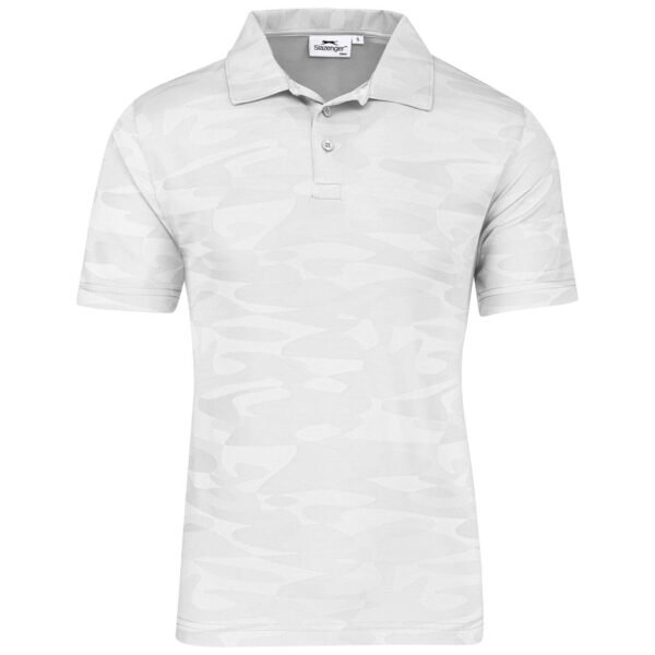 Mens Volition Golf Shirt – White