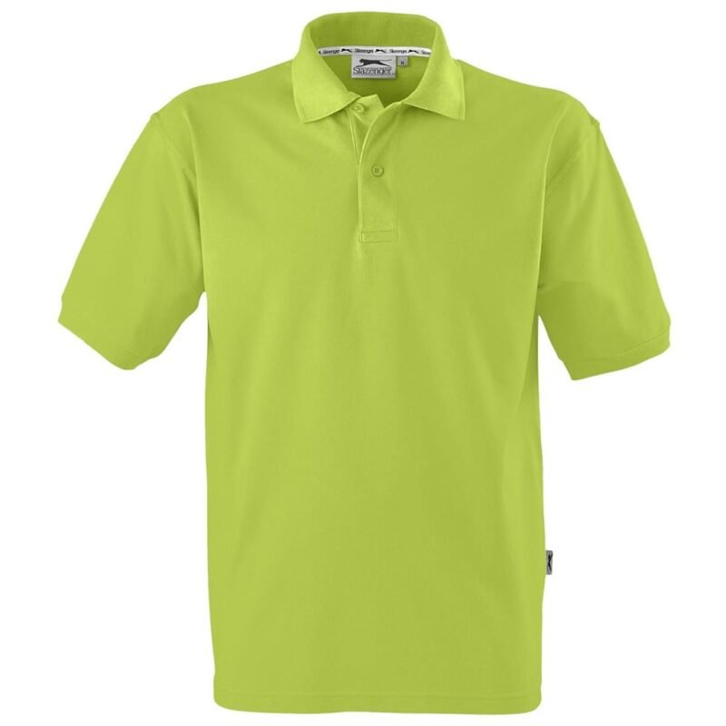 Mens Crest Golf Shirt – Green