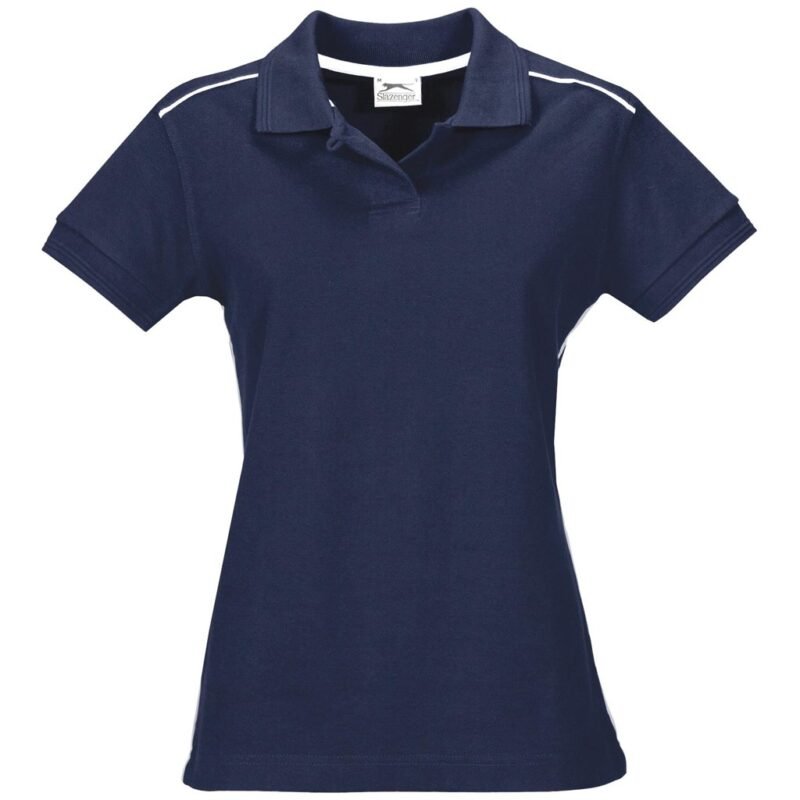 Ladies Backhand Golf Shirt – Navy