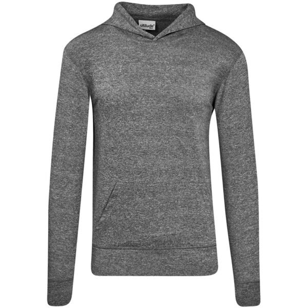 Mens Fitness Lightweight Hooded Sweater – Black