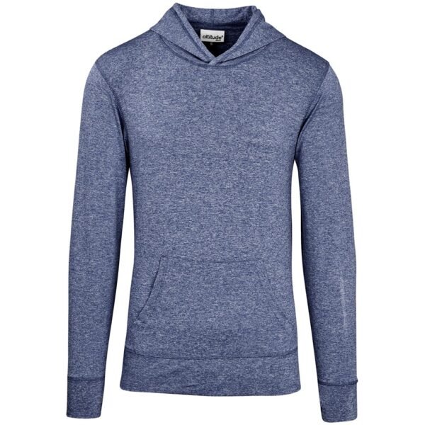 Mens Fitness Lightweight Hooded Sweater – Navy