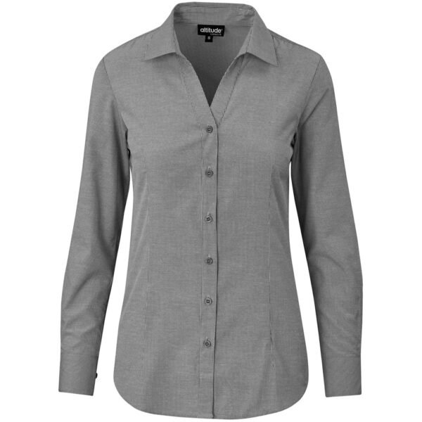 Ladies Long Sleeve Northampton Shirt – Black