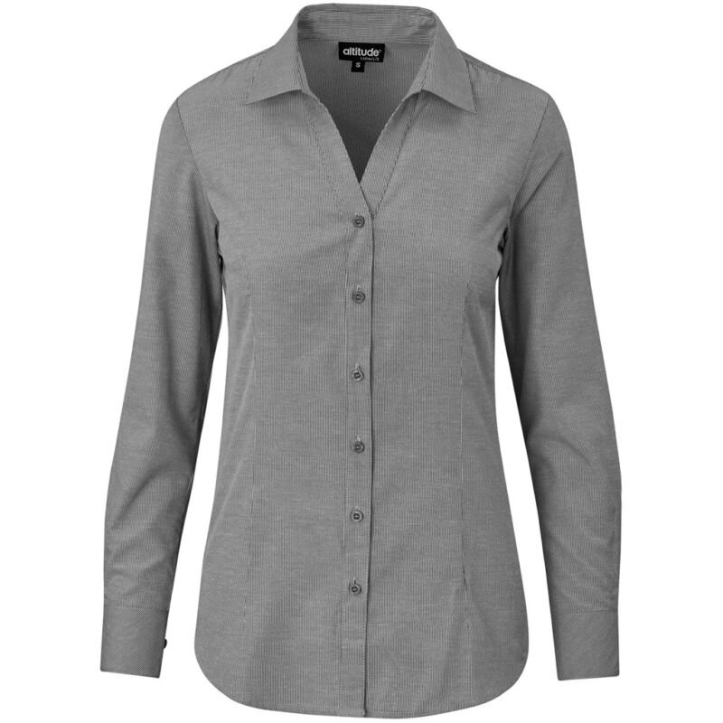 Ladies Long Sleeve Northampton Shirt – Black