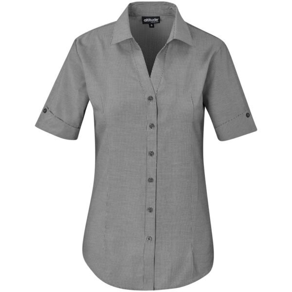 Ladies Short Sleeve Northampton Shirt – Black