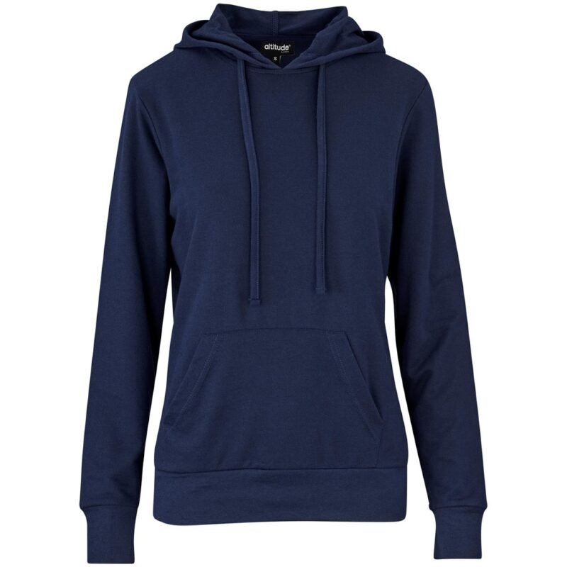 Ladies Physical Hooded Sweater – Navy