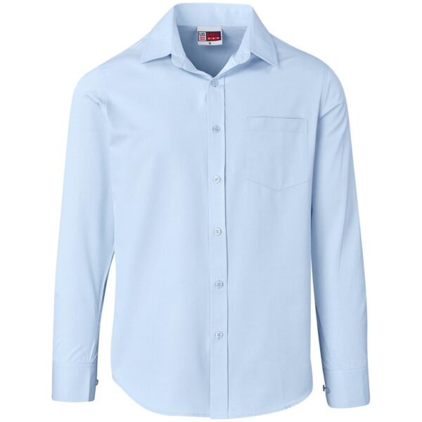 Mens Long Sleeve Carolina Shirt – Sky Blue