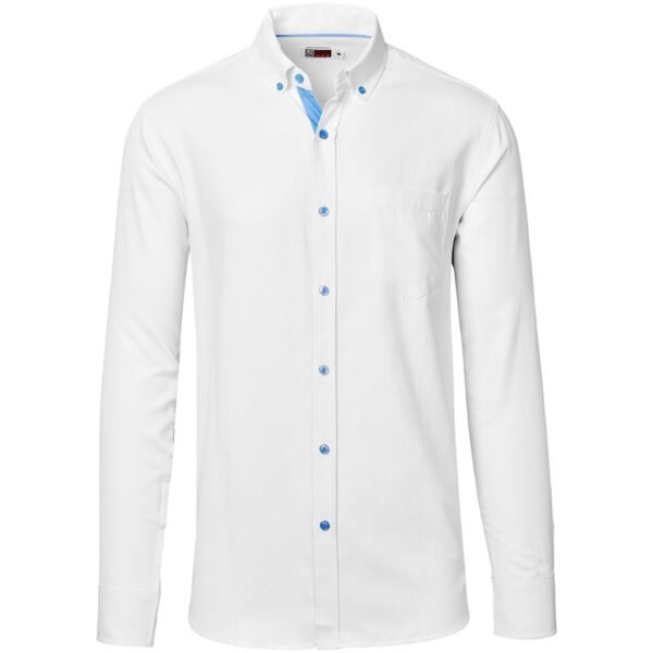Mens Long Sleeve Casablanca Shirt – Sky Blue