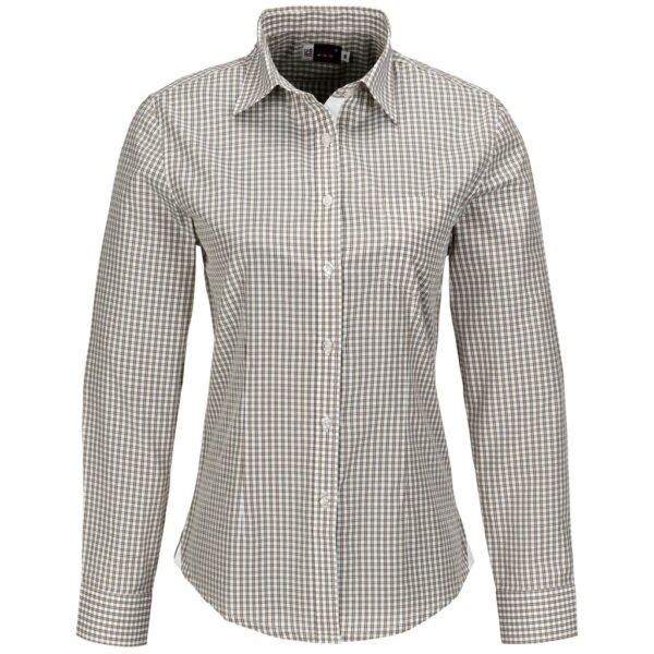 Ladies Long Sleeve Kenton Shirt – Khaki