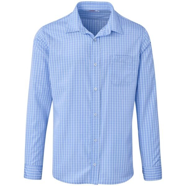 Men Long Sleeve Aston Shirt – Light Blue