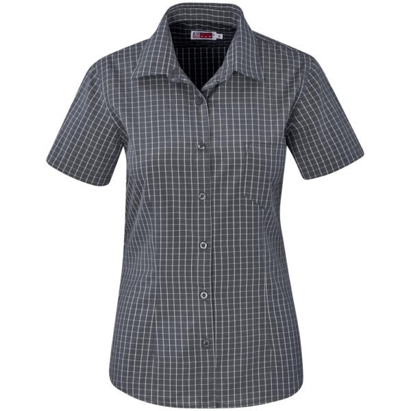 Ladies Short Sleeve Aston Shirt – Grey