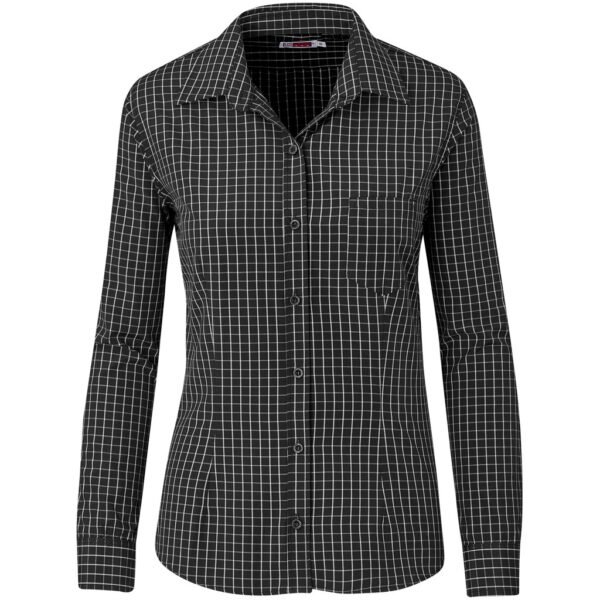 Ladies Long Sleeve Aston Shirt – Black