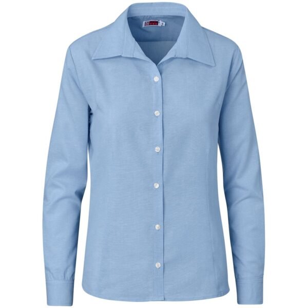 Ladies Long Sleeve Aspen Shirt – Blue