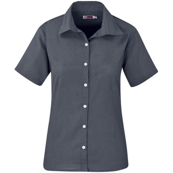Ladies Short Sleeve Aspen Shirt – Grey