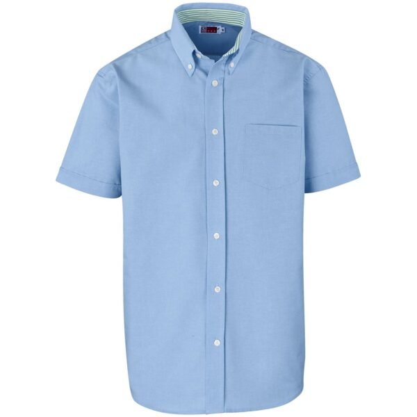 Mens Short Sleeve Aspen Shirt – Blue