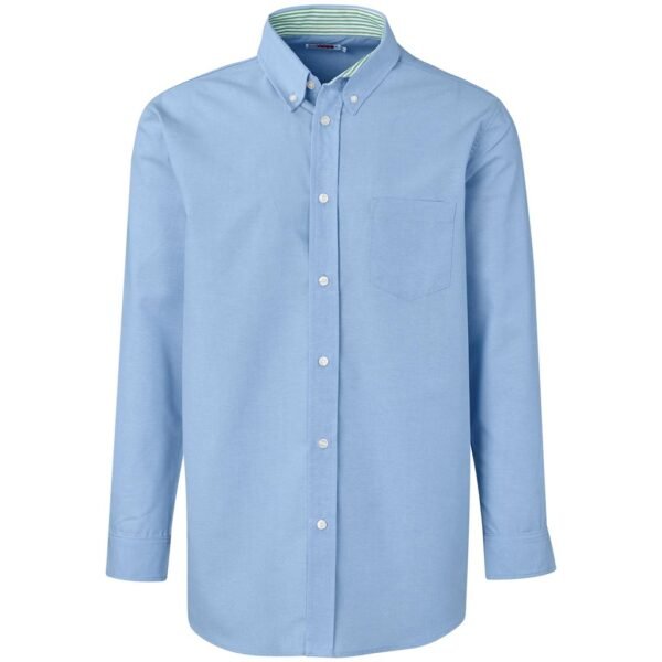 Mens Long Sleeve Aspen Shirt – Blue