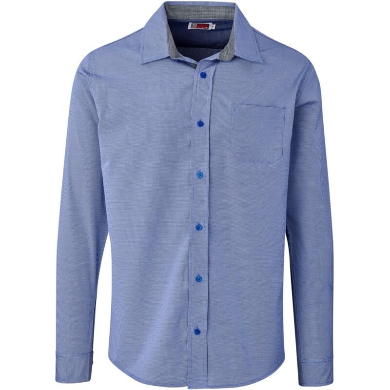 Mens Long Sleeve Coventry Shirt – Royal Blue