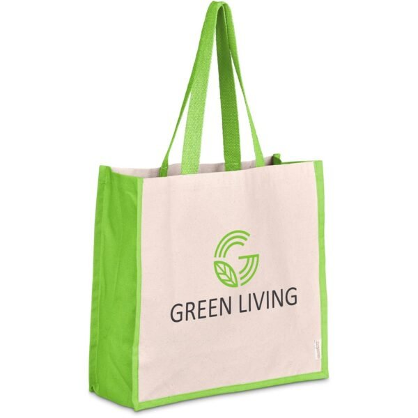 Kooshty SoCo Cotton Tote – Lime
