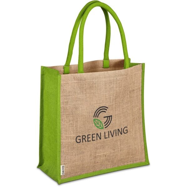 Okiyo Okinawa Jute Tote – Lime