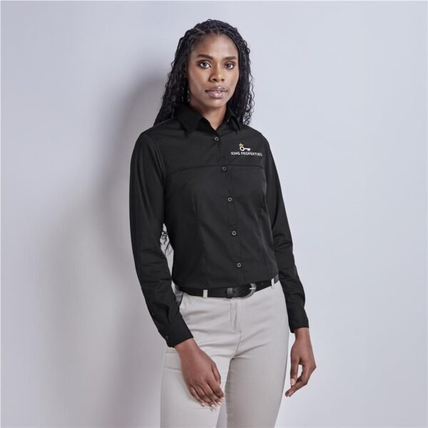 Ladies Long Sleeve Empire Shirt